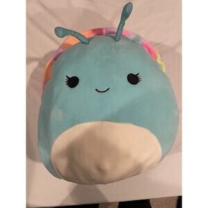 11" Squishmallow Sid Snail RARE 2021 Exclusive SUMMER Soft Cute Plush